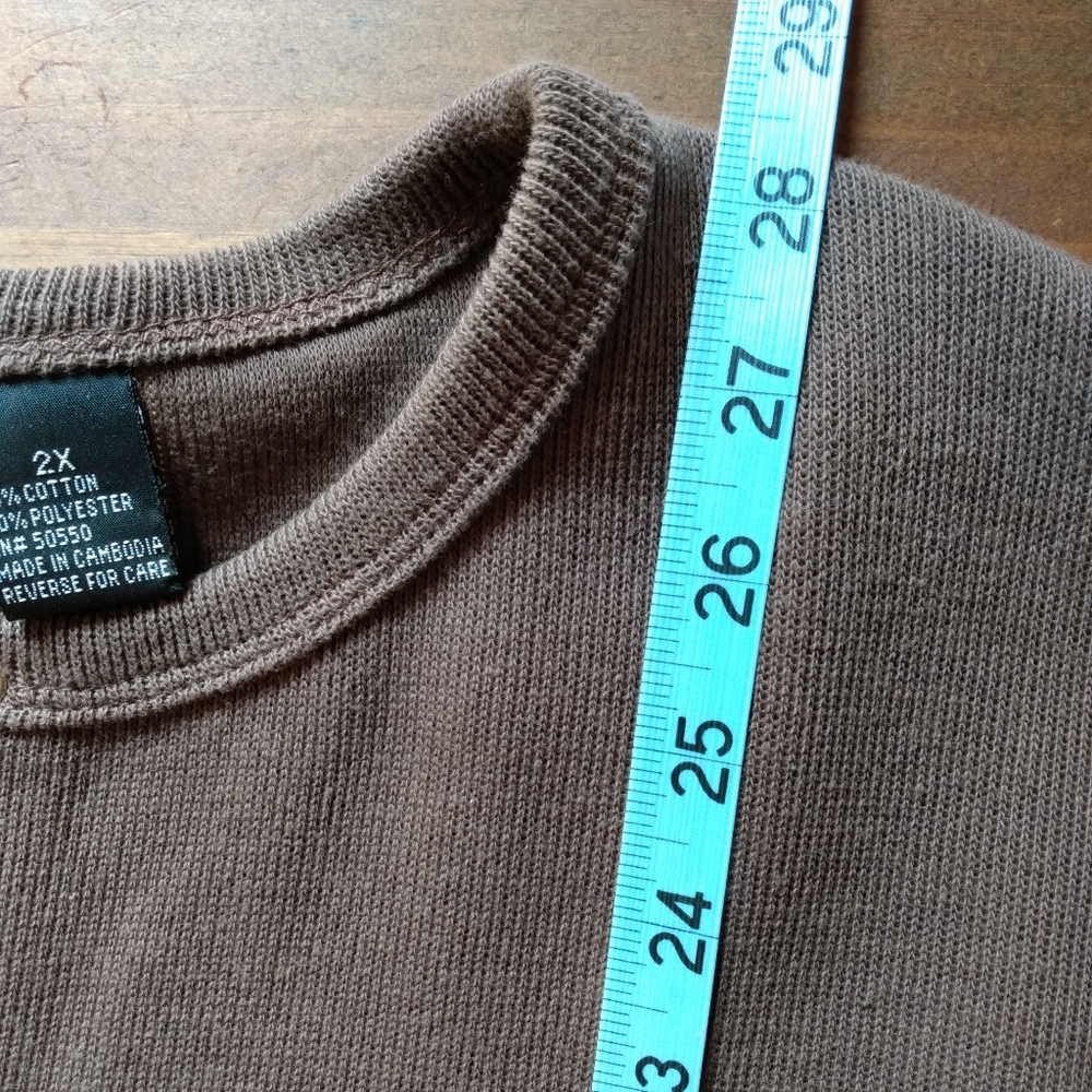 Reference Point Knit Cotton Blend Snap Button Cardigan - Picture 5 of 6